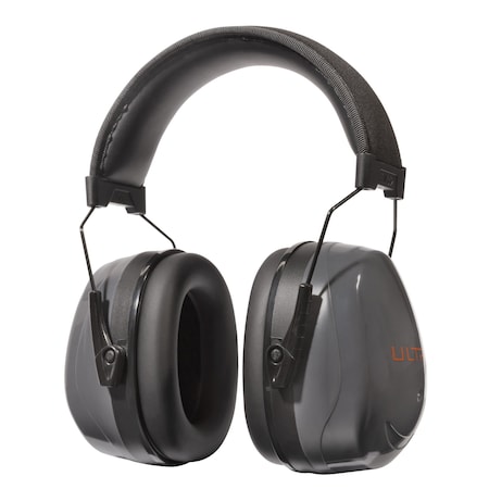 Ultrx Heavy Sound Defender Passive Earmuff, Gray 4124